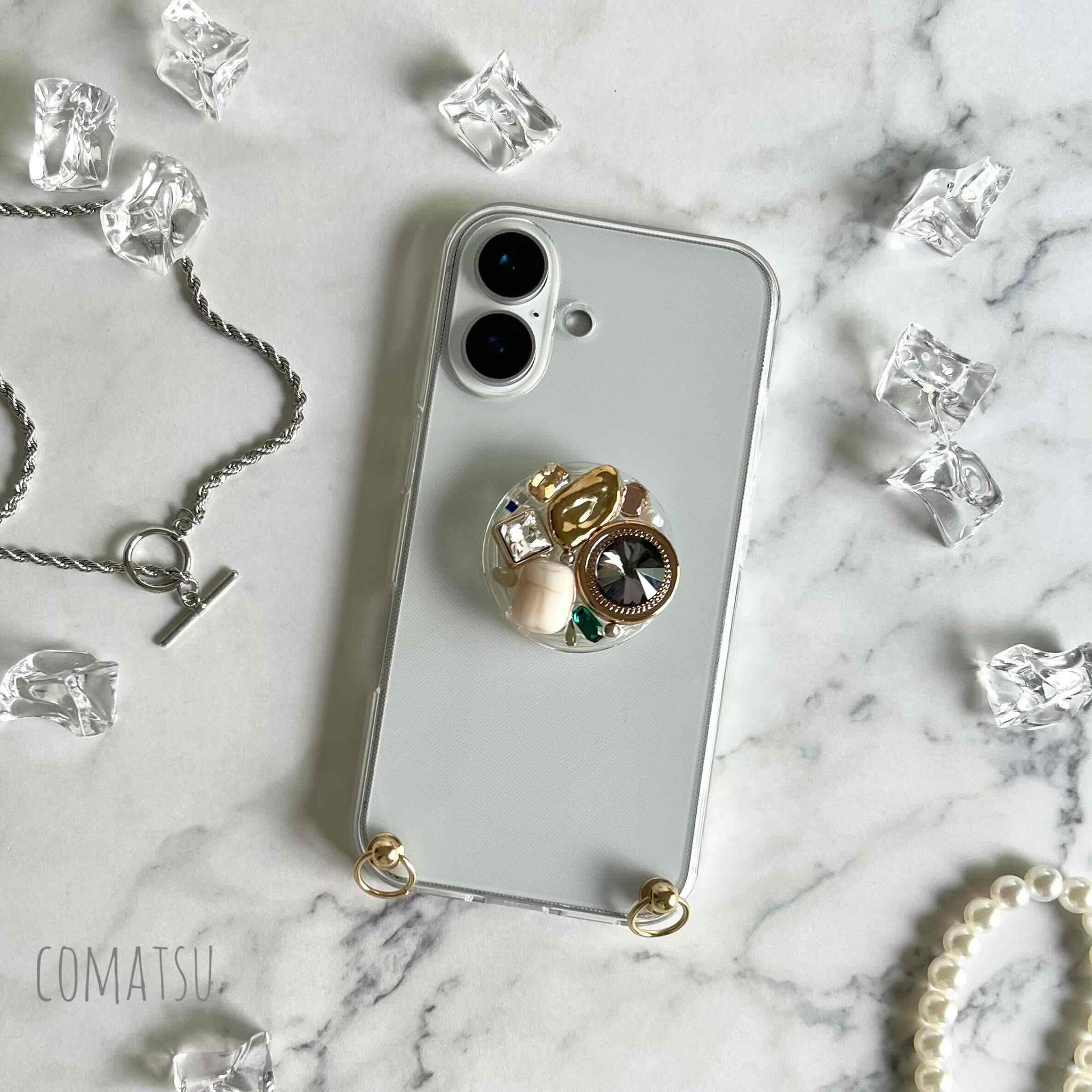 キラキラBijou グリップソケット スマホソケット スマホスタンド スマホアイテム | 7枚目